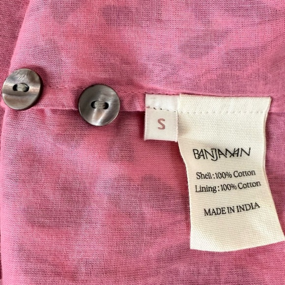 Banjanan Benita Pink‎ Floral Print Cotton Dress - Picture 15 of 16